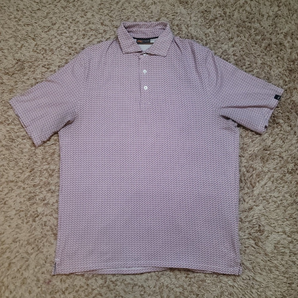 KJUS Men Lee Stripe Polo S/S Mens M Golf Lot of 2